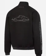 Porsche Legacy x PUMA Pepita Lifestyle Black Jacket