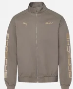 Porsche Legacy x PUMA Pepita Lifestyle Taupe Jacket
