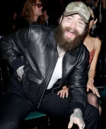 Post Malone Paris FW 2026 Leather Jacket