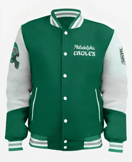 Princess Diana Philadelphia Eagles Varsity Jacket