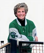 Diana Philadelphia Eagles Green Varsity Jacket