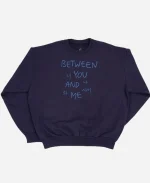 Unisex RM x SFMOMA 2026 Between You & Me Navy Blue Sweatshirt 