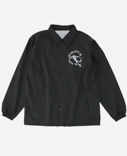 STRICT-G x NEW YARK CHAR’S ZAKU II Coach black Jacket