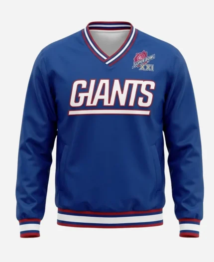 Starter NY Giants Super Bowl XXI Dazzle Sweatshirt