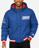 Starter NY Giants 2026 Super Bowl XXI Parka Hooded Jacket