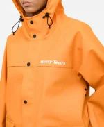Stüssy Denim Tears Columbia Orange Hooded Jacket