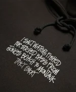 Stussy x Denim Tears New York Fishing Tour Black Hoodie