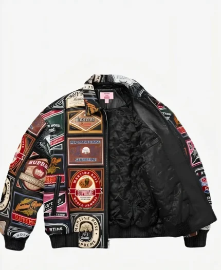 Supreme x Martine Rose Patchwork Leather Jacket