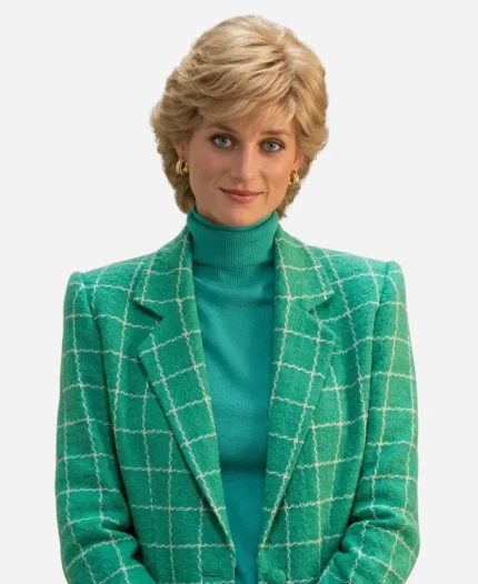 The Crown Season 05 Princess Diana Green Blazer