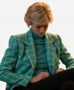 The Crown S05 Princess Diana Green Blazer