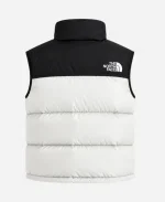 1996 Retro Nuptse Black Puffer Vest