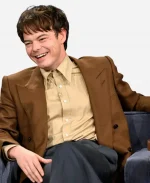 The Tonight Show Starring Jimmy Fallon 2026 Charlie Heaton Brown Blazer