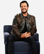 Jimmy Fallon Show 2026 Luke Bryan Leather Jacket