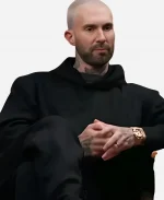 The Voice Season 27 Adam Levine Black Fleece Hoodie