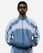 Unisex Adidas Chicago Marathon Grey Full-Zip Jacket