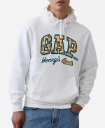 Unisex CAP x Henry’s Pizza Logo 2026 White Pullover Hoodie