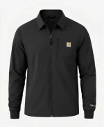 Unisex Carhartt Force Cross-Flex 2026 Lightweight Scrub Black Jacket