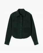 Unisex Gap x Victoria Beckham 2026 Corduroy Cropped Shirt
