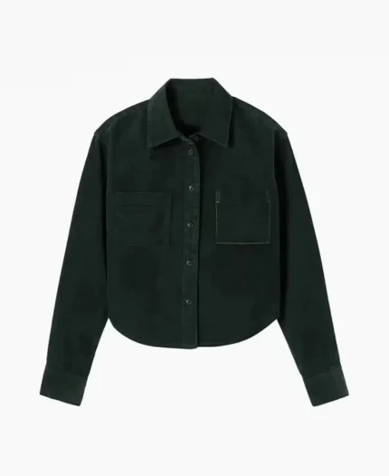 Unisex Gap x Victoria Beckham 2026 Corduroy Cropped Shirt