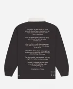 Unisex Ksubi x Planes Rugby 2026 long-Sleeve Black Sweatshirt