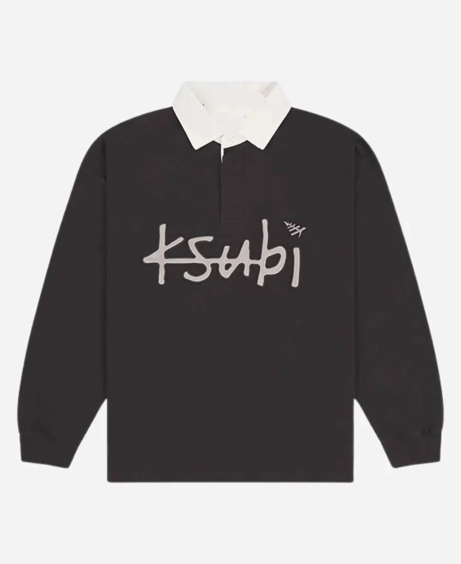 Unisex Ksubi x Planes Rugby 2026 Sweatshirt Unisex Ksubi x Planes Rugby 2026 Black Sweatshirt