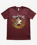 Unisex Mickey Mouse x Washington Commanders Tri-Blend T-Shirt