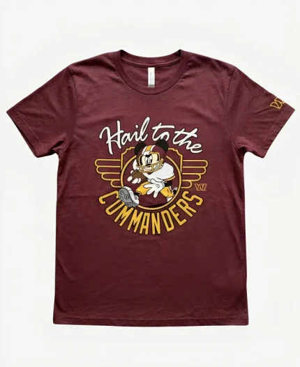 Unisex Mickey Mouse x Washington Commanders Tri-Blend T-Shirt