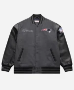 Unisex Ness & Mitchell New England Patriots 2026 Gray Jacket