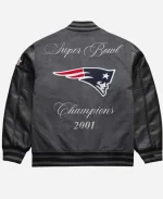 Unisex Ness & Mitchell New England Patriots 2026 Legacy Made Gray Full-Snap Jacket
