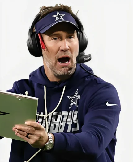 Unisex Nike Dallas Cowboys Brian Schottenheimer 2026 Sideline Blue Hoodie