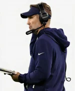 Unisex Nike Dallas Cowboys Brian Schottenheimer Blue Hoodie