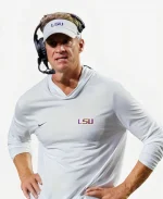 Unisex Nike Lane Kiffin LSU Tigers Football Coach 2026 Long Sleeve Hooded T-Shirt  