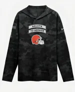 Unisex Nike Todd Monken Cleveland Browns 2026 Salute To Service Hooded T-Shirt