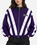 Unisex Off Season Baltimore Ravens Windbreaker Purple Full-Zip Jacket