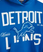 Off Season Detroit Lions Blue Hoodie