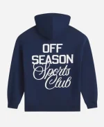 Unisex Off Season New England Patriots Navy Blue Oversized Hoodie