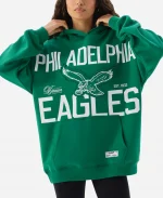 Unisex Off Season Philadelphia Eagles Oversized Hoodie