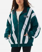 Philadelphia Eagles Windbreaker Midnight Green Full-Zip Jacket