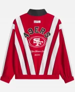 Unisex Off Season San Francisco 49ers Windbreaker Scarlet Red Full-Zip Jacket