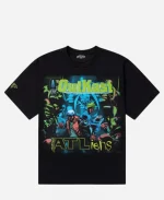 Unisex Outkast x Atlanta Falcons 30th Anniversary Album Cover Black T-Shirt