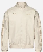 Unisex Porsche Legacy x PUMA 2026 Pepita Lifestyle White Cotton Jacket 