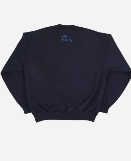 RM x SFMOMA 2026 Between You & Me Navy Blue Sweatshirt 