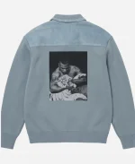 Unisex Supreme x Martine Rose Suede Zipper Cardigan
