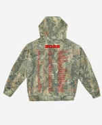 Unisex Zach Bryan Merch With Heaven On Top 2026 Tour Camo Fleece  Hoodie