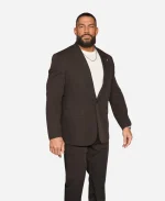 WWE Superstars Street Fighter Los Angeles Premiere Roman Reigns Brown Suit