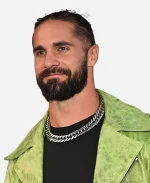 WWE Supersters Street Fighter Los Angeles Premiere 2026 Seth Rollins Leather Jacket