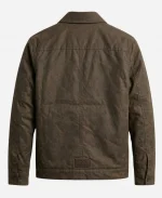 William Macon Tv Series Lanterns S01 Garret Dillahunt Brown Cotton Jacket