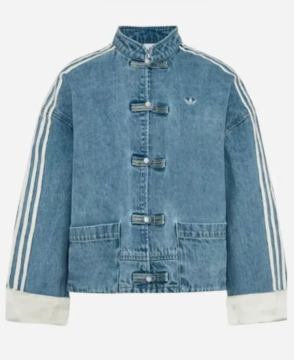 Women New Chinese Denim Jacket