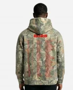 Zach Bryan With Heaven on Top Camo Hoodie